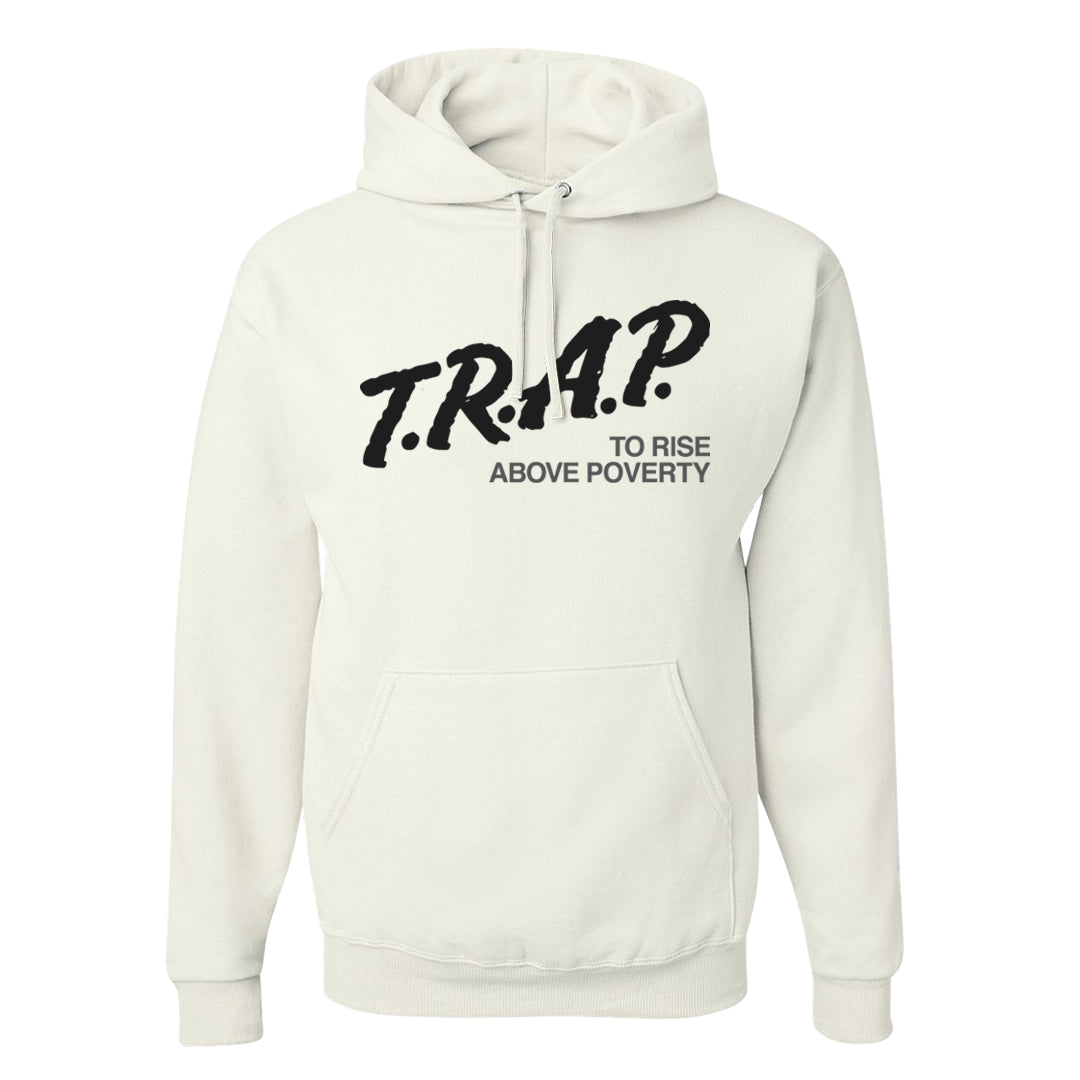 Bronx Origins Low AF 1s Hoodie | Trap To Rise Above Poverty, White