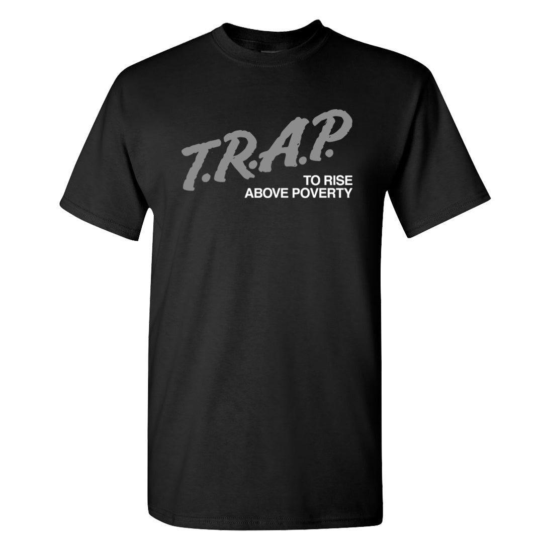 Bronx Origins Low AF 1s T Shirt | Trap To Rise Above Poverty, Black