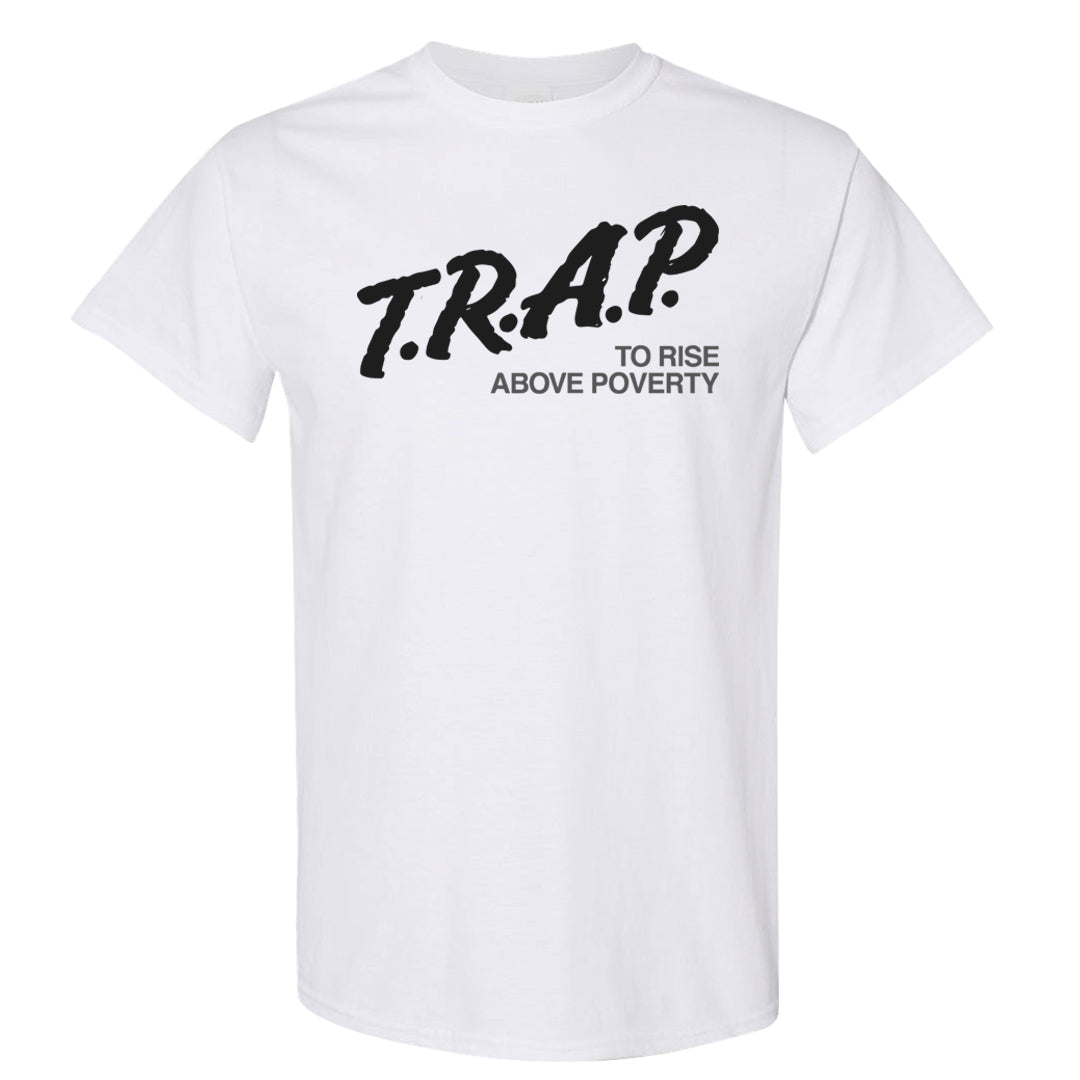 Bronx Origins Low AF 1s T Shirt | Trap To Rise Above Poverty, White