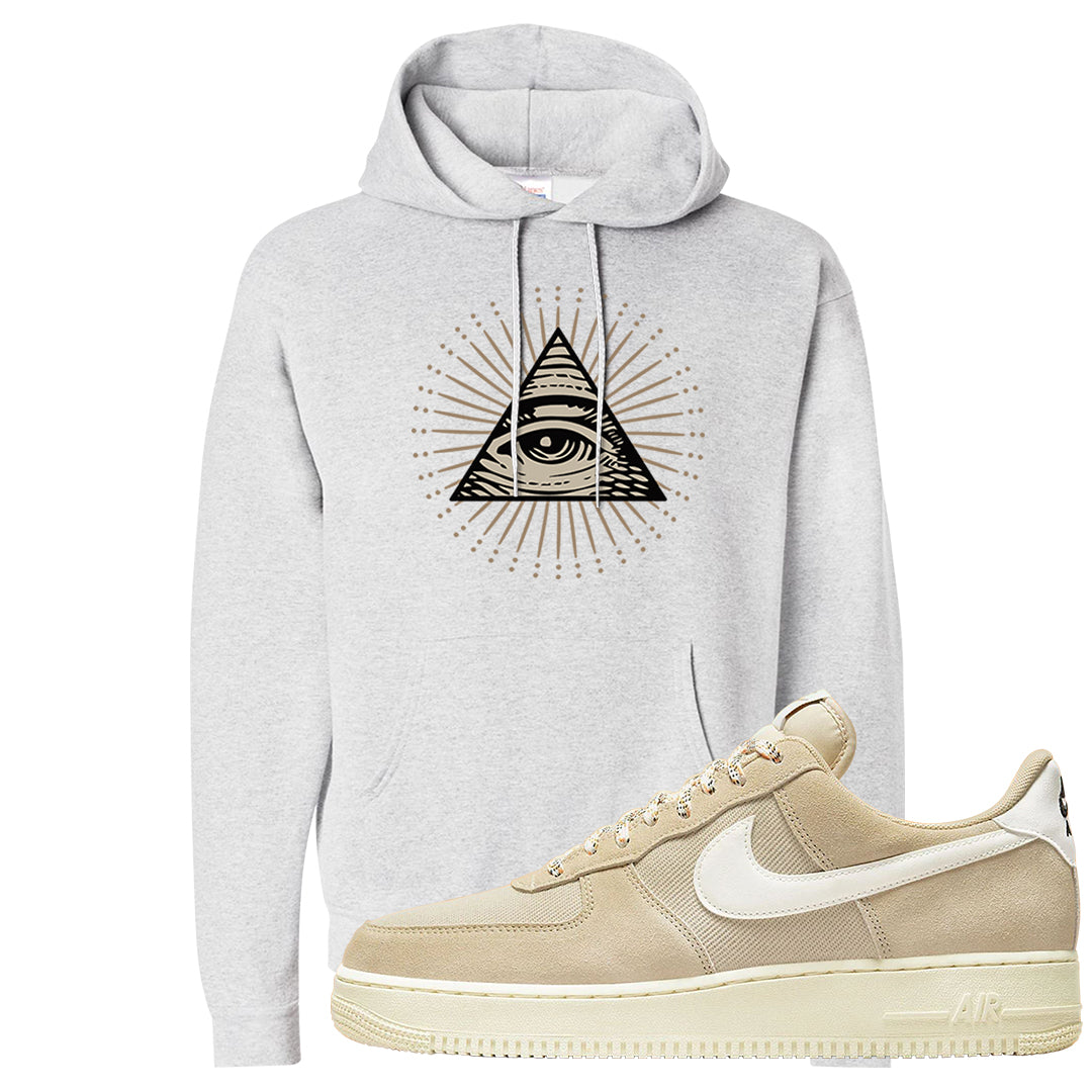 Certified Fresh Low 1s Hoodie | All Seeing Eye, Ash