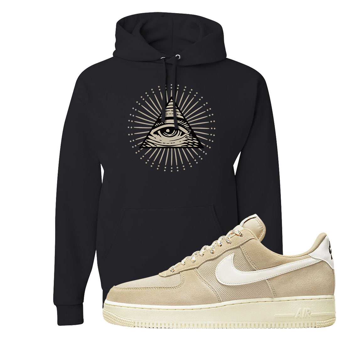 Certified Fresh Low 1s Hoodie | All Seeing Eye, Black