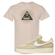 Certified Fresh Low 1s T Shirt | All Seeing Eye, Sand