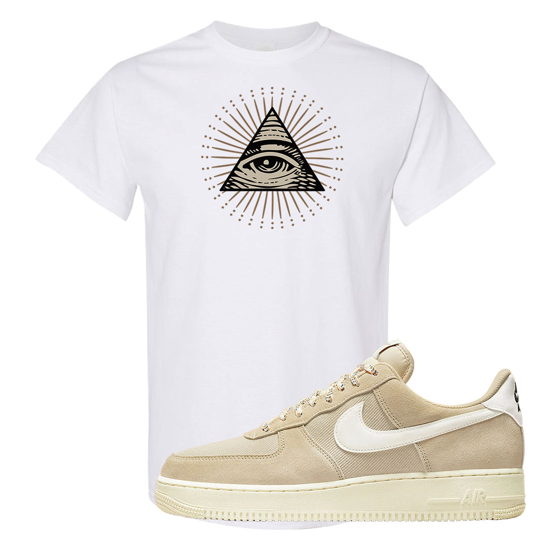 Certified Fresh Low 1s T Shirt | All Seeing Eye, White