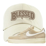 Certified Fresh Low 1s Dad Hat | Blessed Arch, White