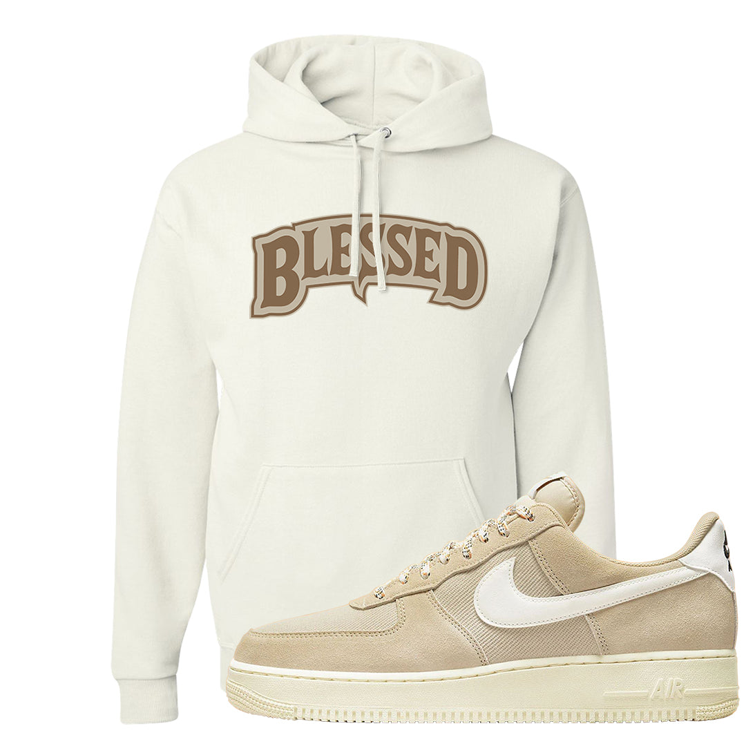 Certified Fresh Low 1s Hoodie | Blessed Arch, White