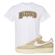 Certified Fresh Low 1s T Shirt | Blessed Arch, White