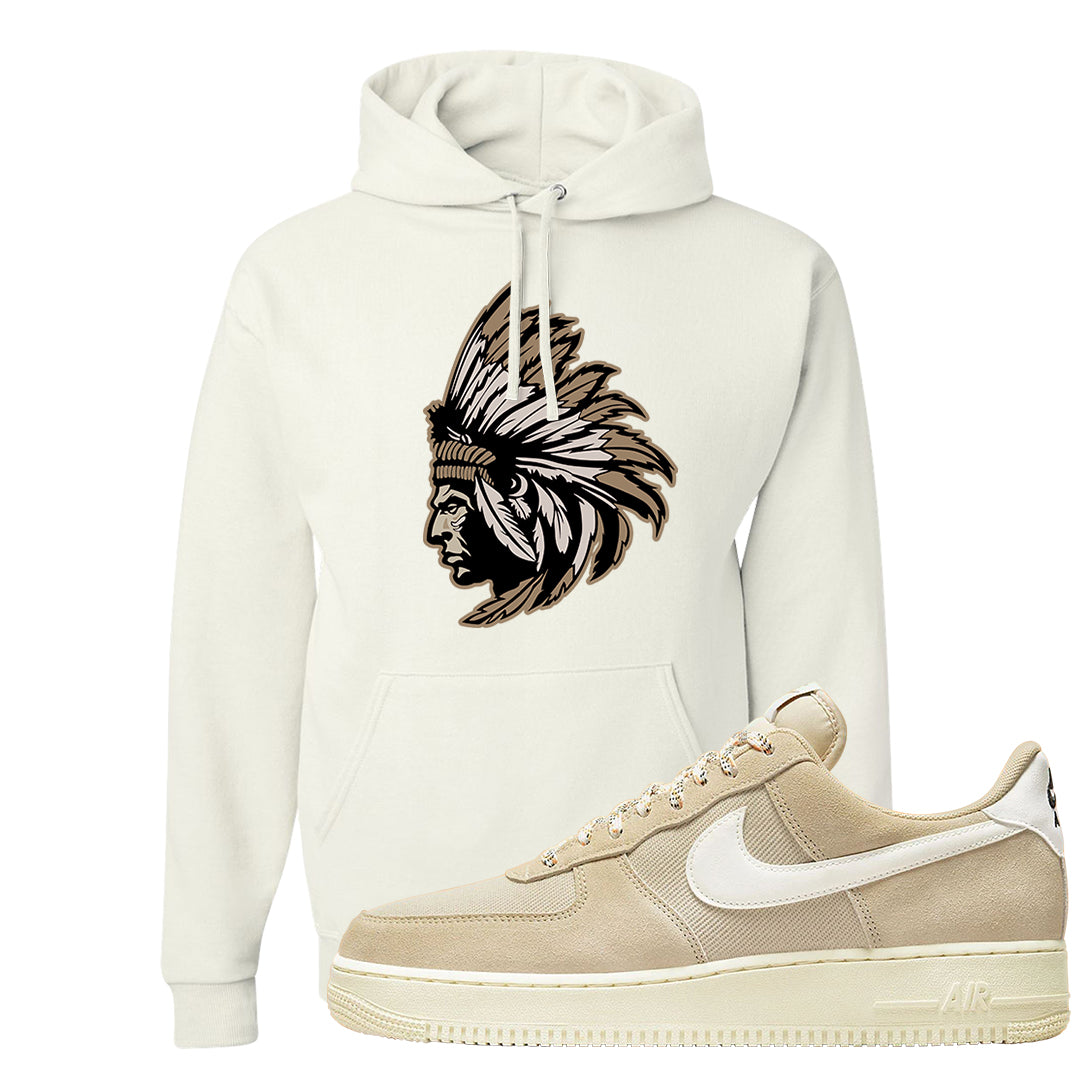 Certified Fresh Low 1s Hoodie | Indian Chief, White