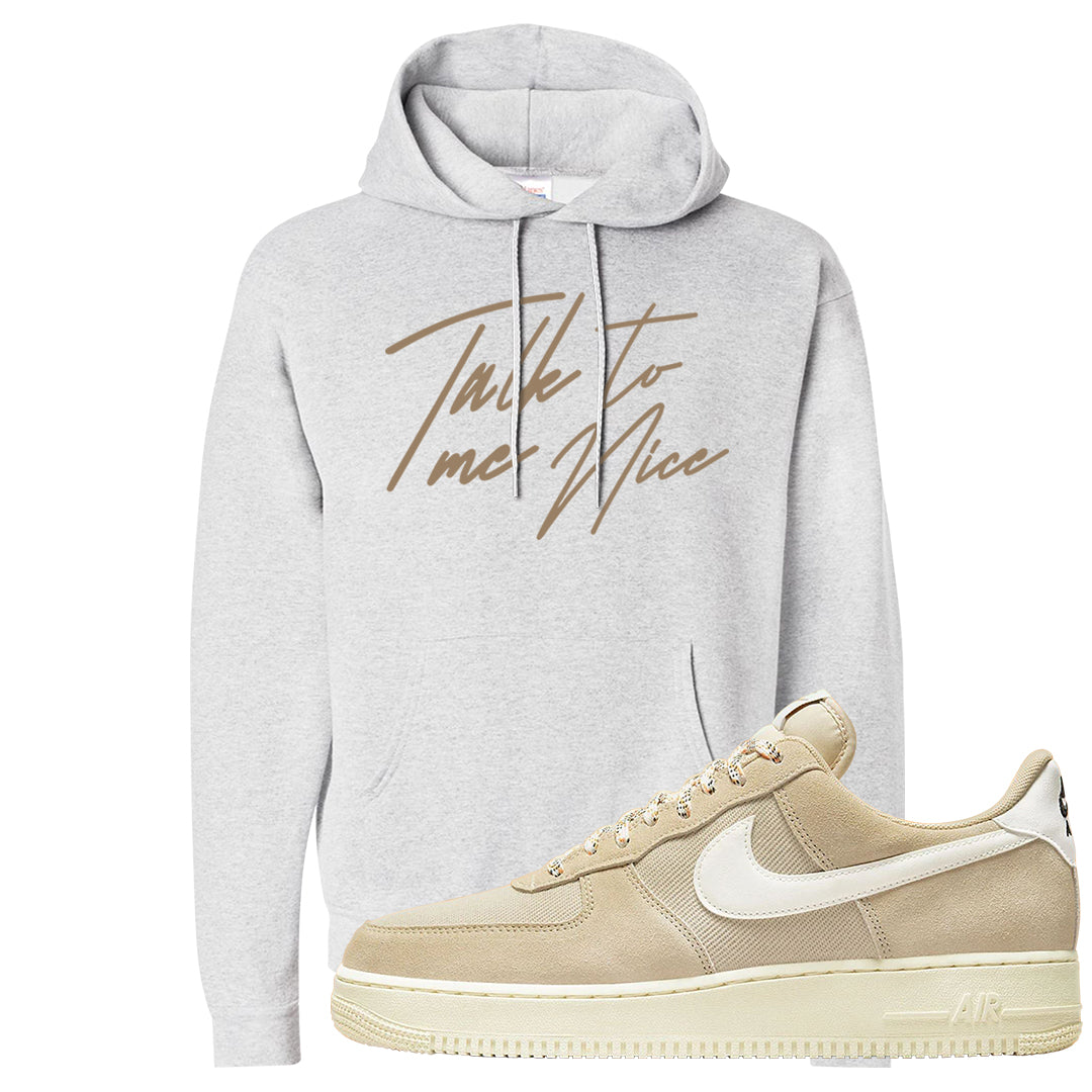 Certified Fresh Low 1s Hoodie | Talk To Me Nice, Ash