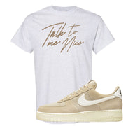 Certified Fresh Low 1s T Shirt | Talk To Me Nice, Ash