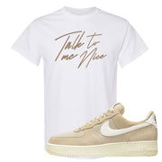 Certified Fresh Low 1s T Shirt | Talk To Me Nice, White