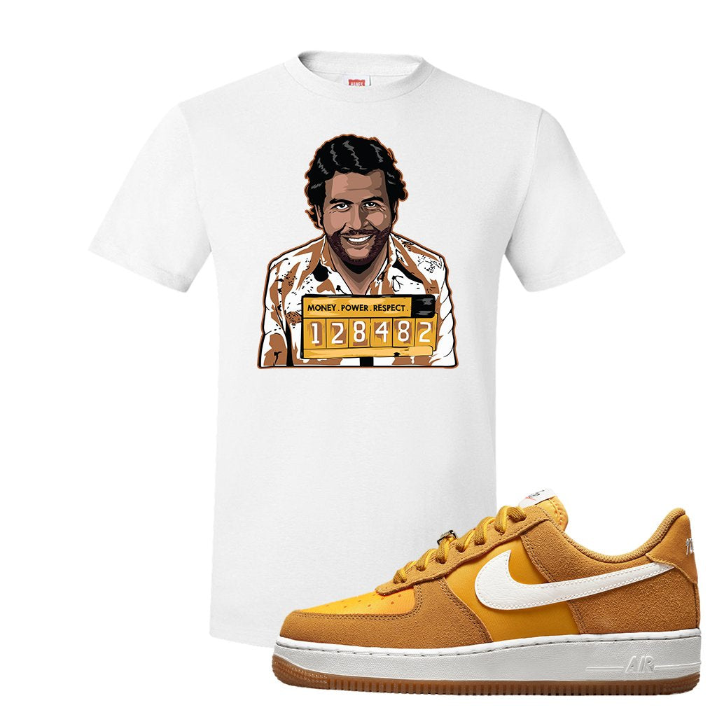 Air Force 1 Low First Use T Shirt | Escobar Illustration, White