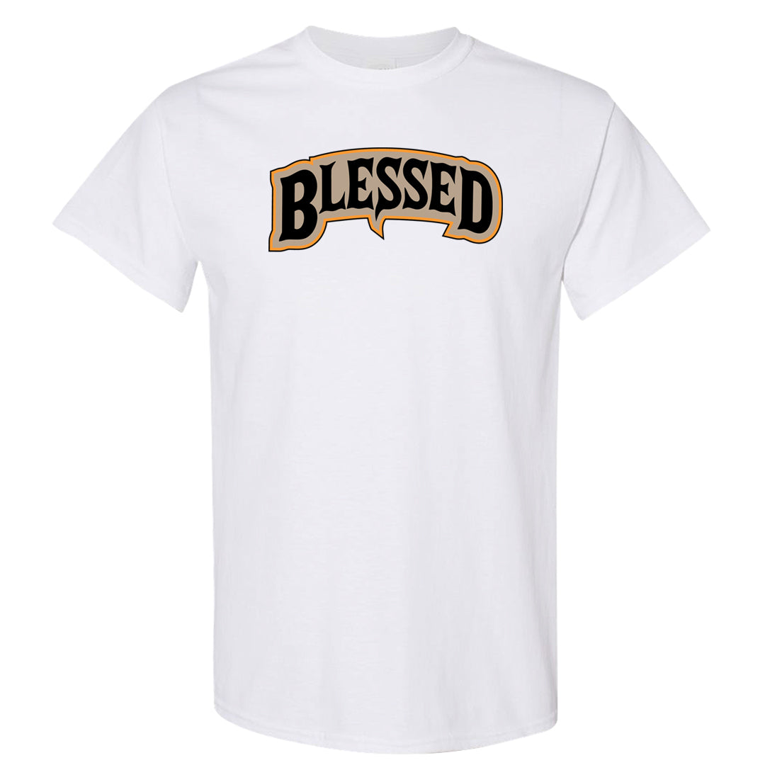 Sanddrift Moving Low AF 1s T Shirt | Blessed Arch, White