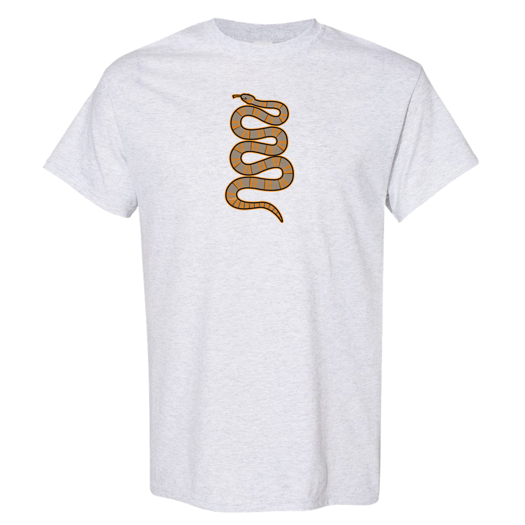 Sanddrift Moving Low AF 1s T Shirt | Coiled Snake, Ash