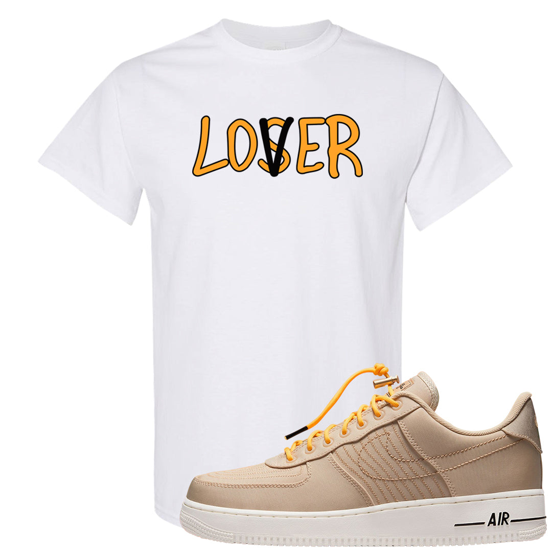 Sanddrift Moving Low AF 1s T Shirt | Lover, White