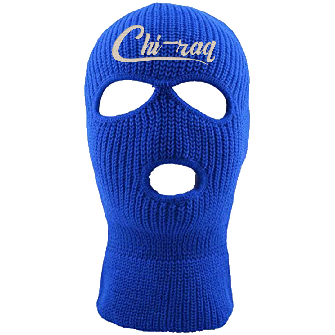 University Blue Summit White Low 1s Ski Mask | Chiraq, Royal