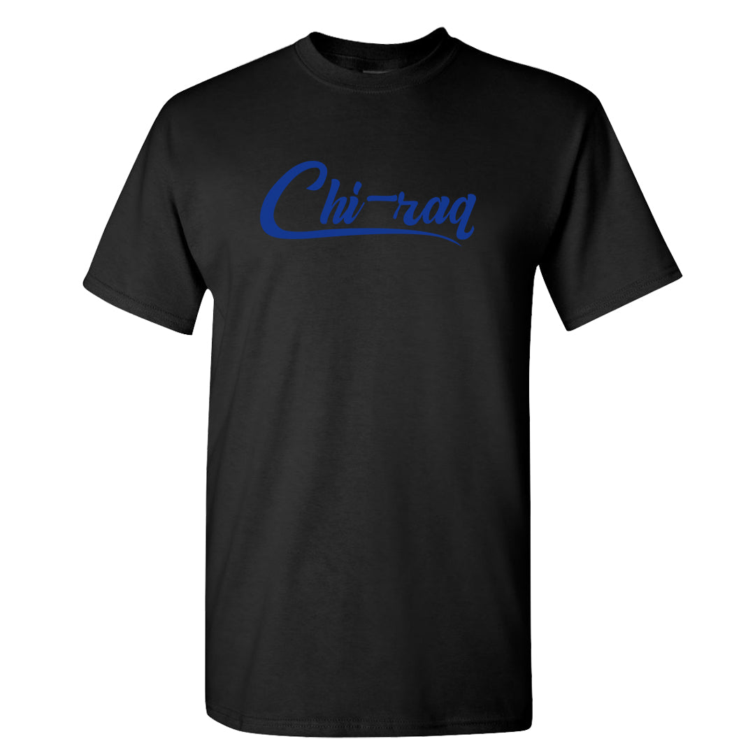 University Blue Summit White Low 1s T Shirt | Chiraq, Black