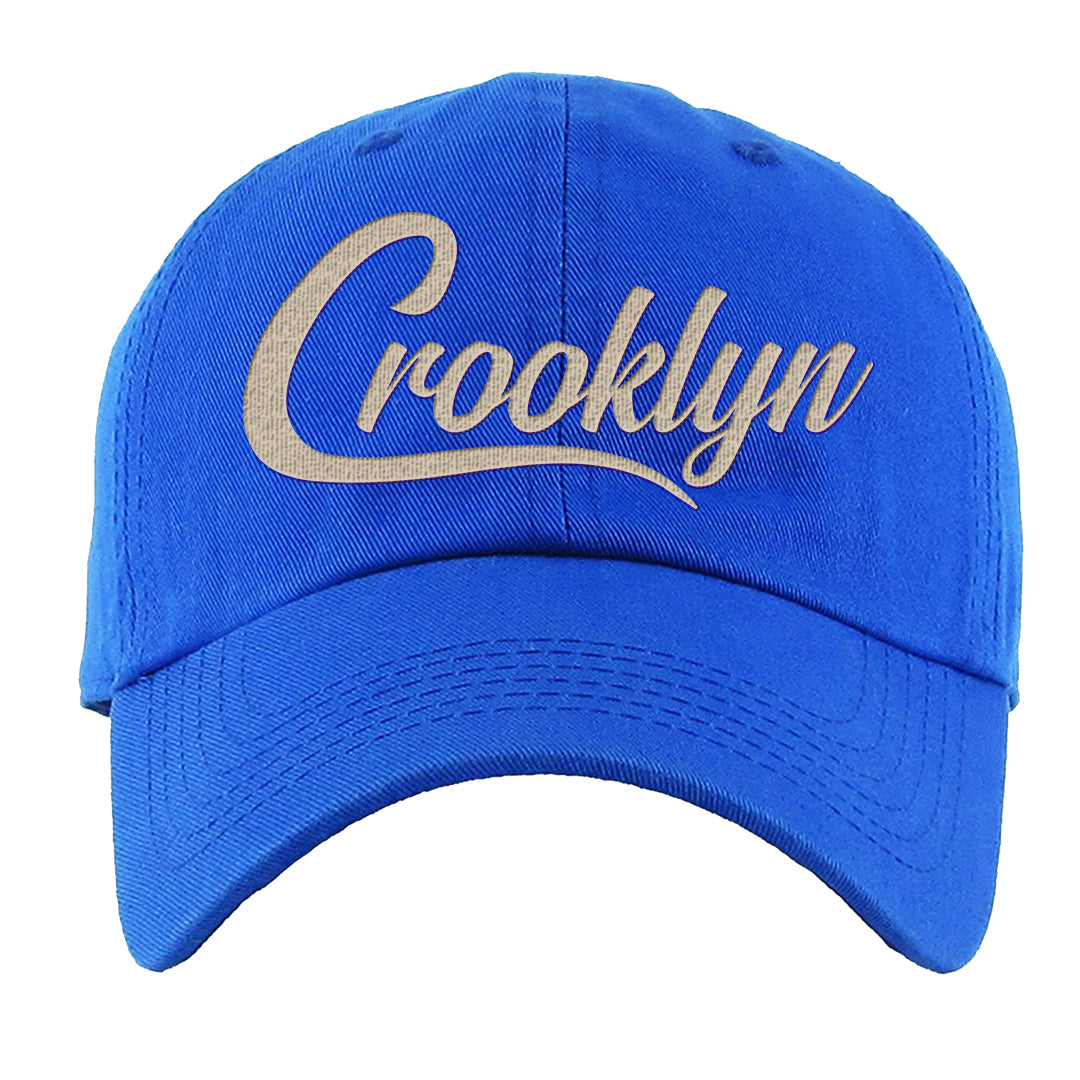University Blue Summit White Low 1s Dad Hat | Crooklyn, Royal