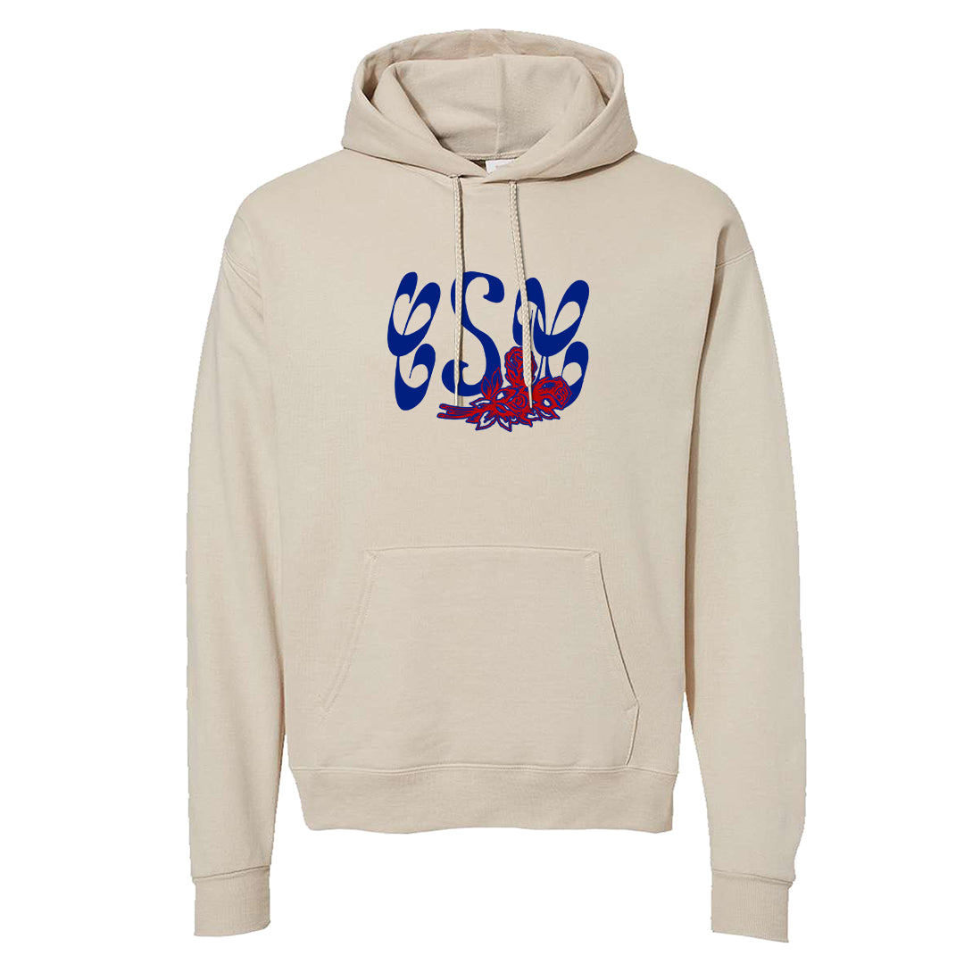 University Blue Summit White Low 1s Hoodie | Certified Sneakerhead, Sand