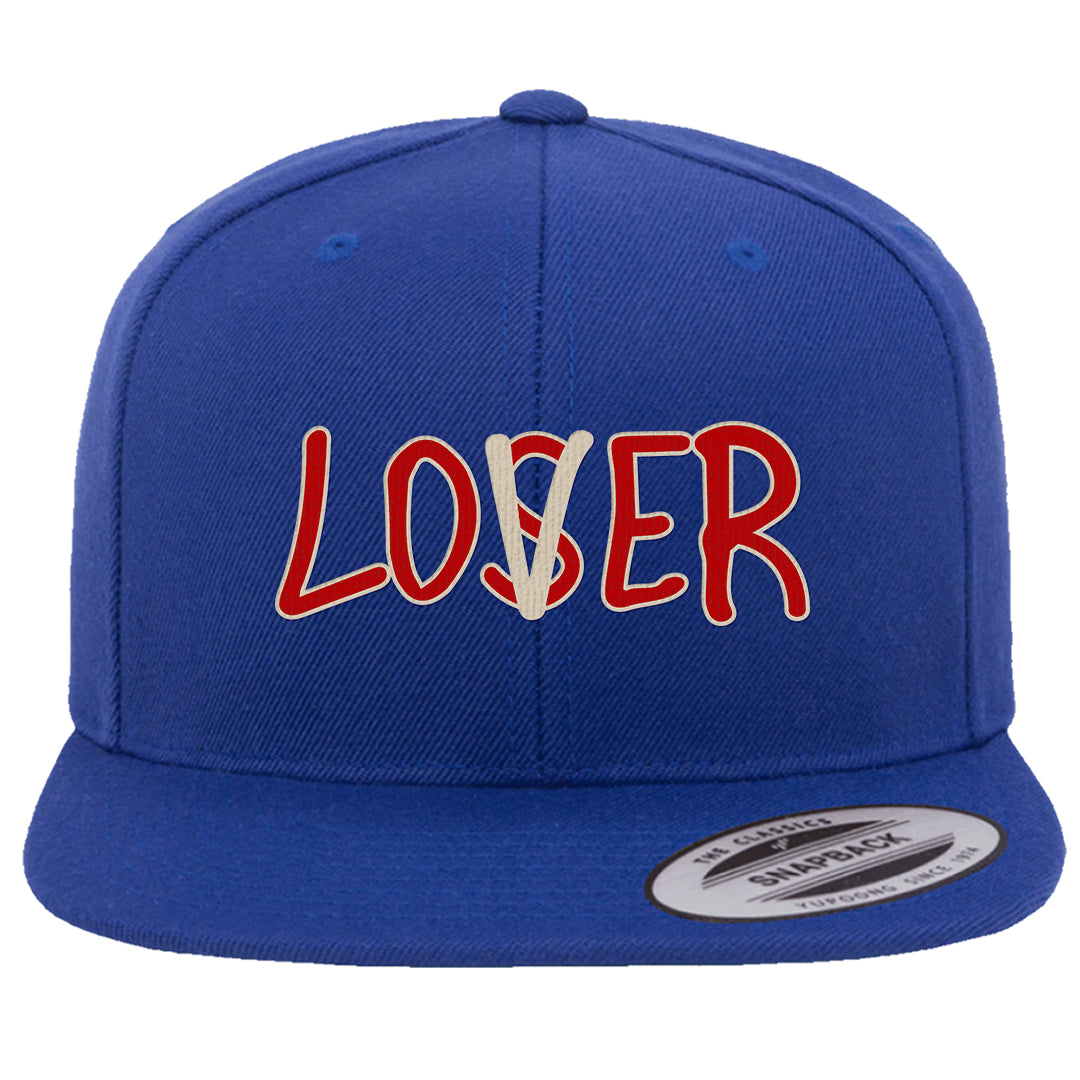 University Blue Summit White Low 1s Snapback Hat | Lover, Royal
