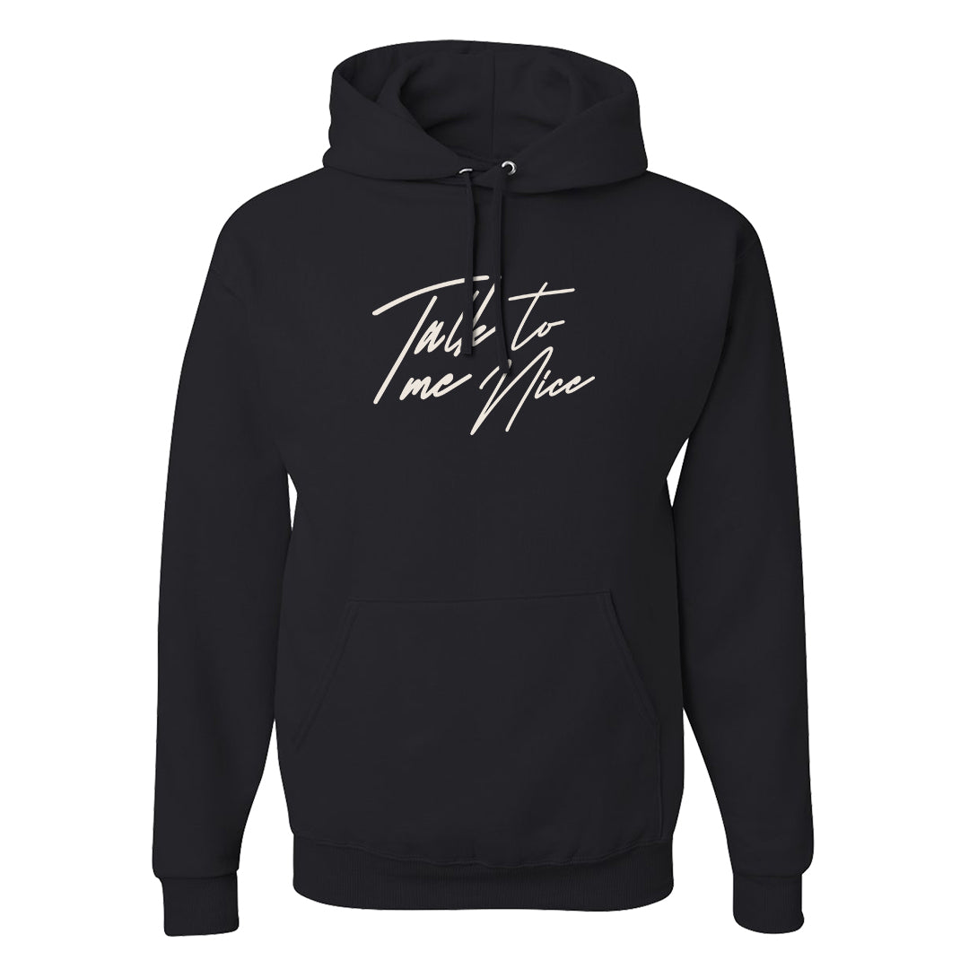 University Blue Summit White Low 1s Hoodie | Talk To Me Nice, Black