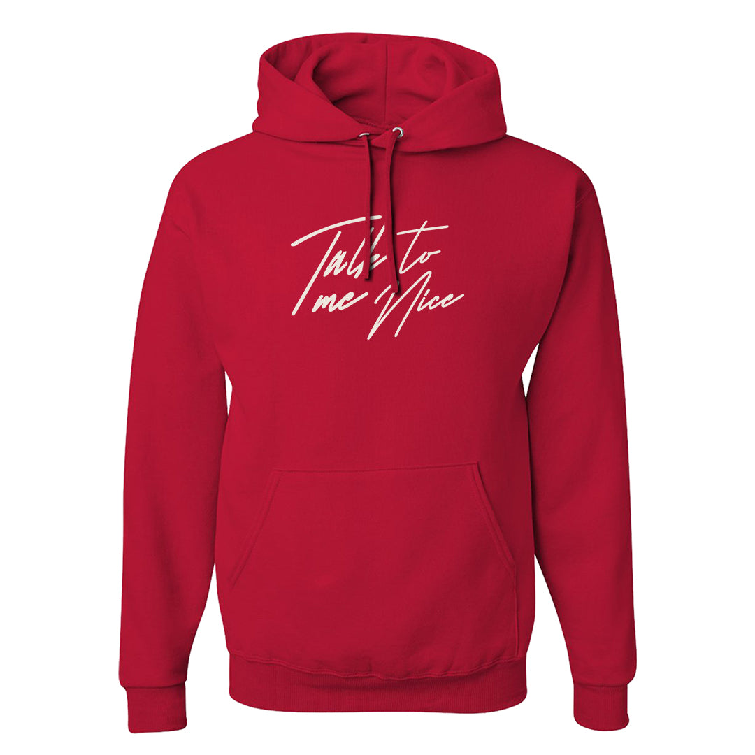 University Blue Summit White Low 1s Hoodie | Talk To Me Nice, Red
