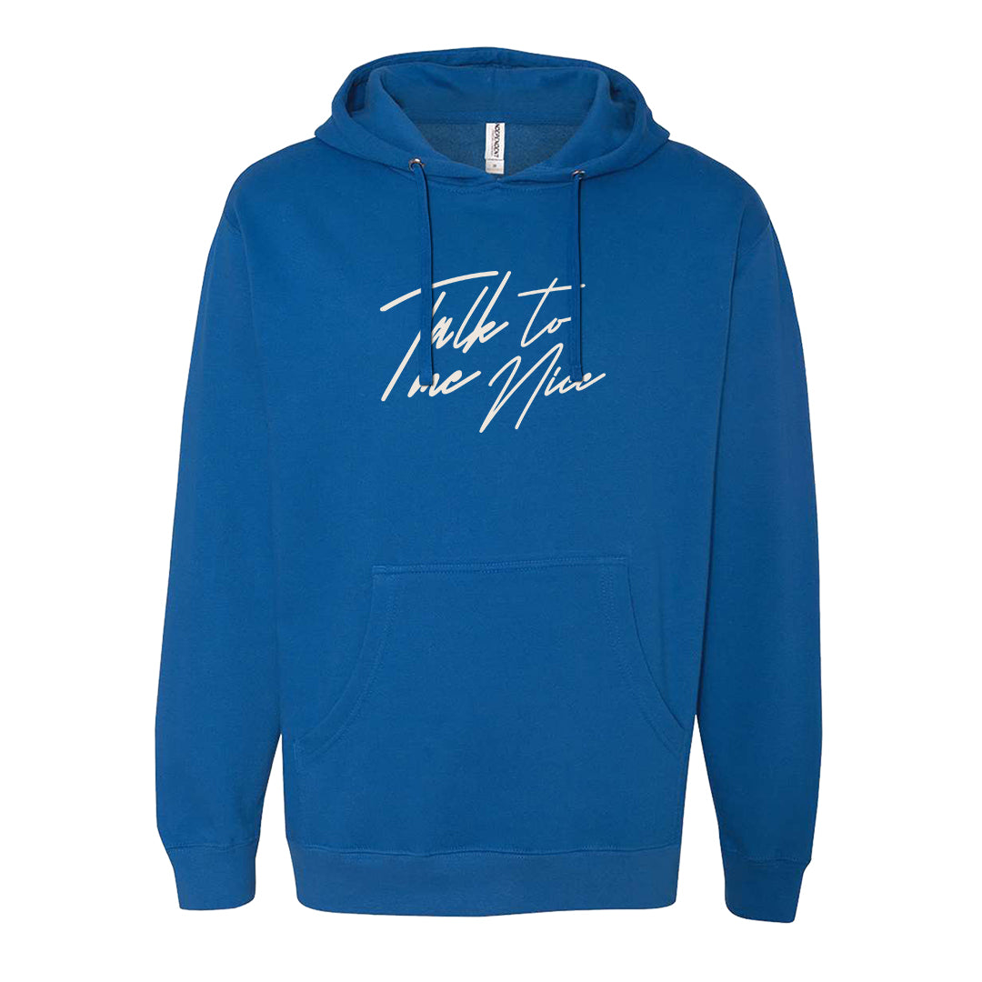 University Blue Summit White Low 1s Hoodie | Talk To Me Nice, Royal