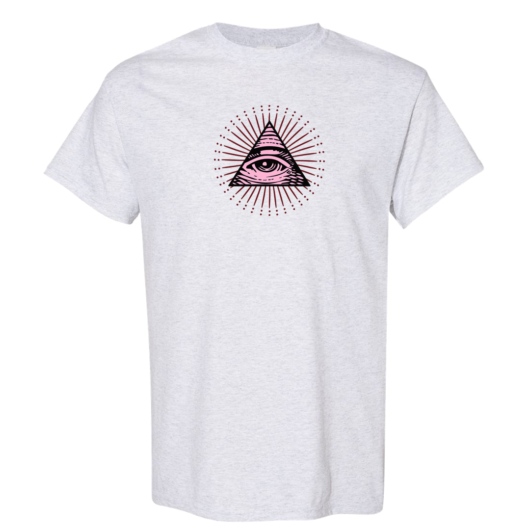 Valentine's Day 2023 Low AF 1s T Shirt | All Seeing Eye, Ash