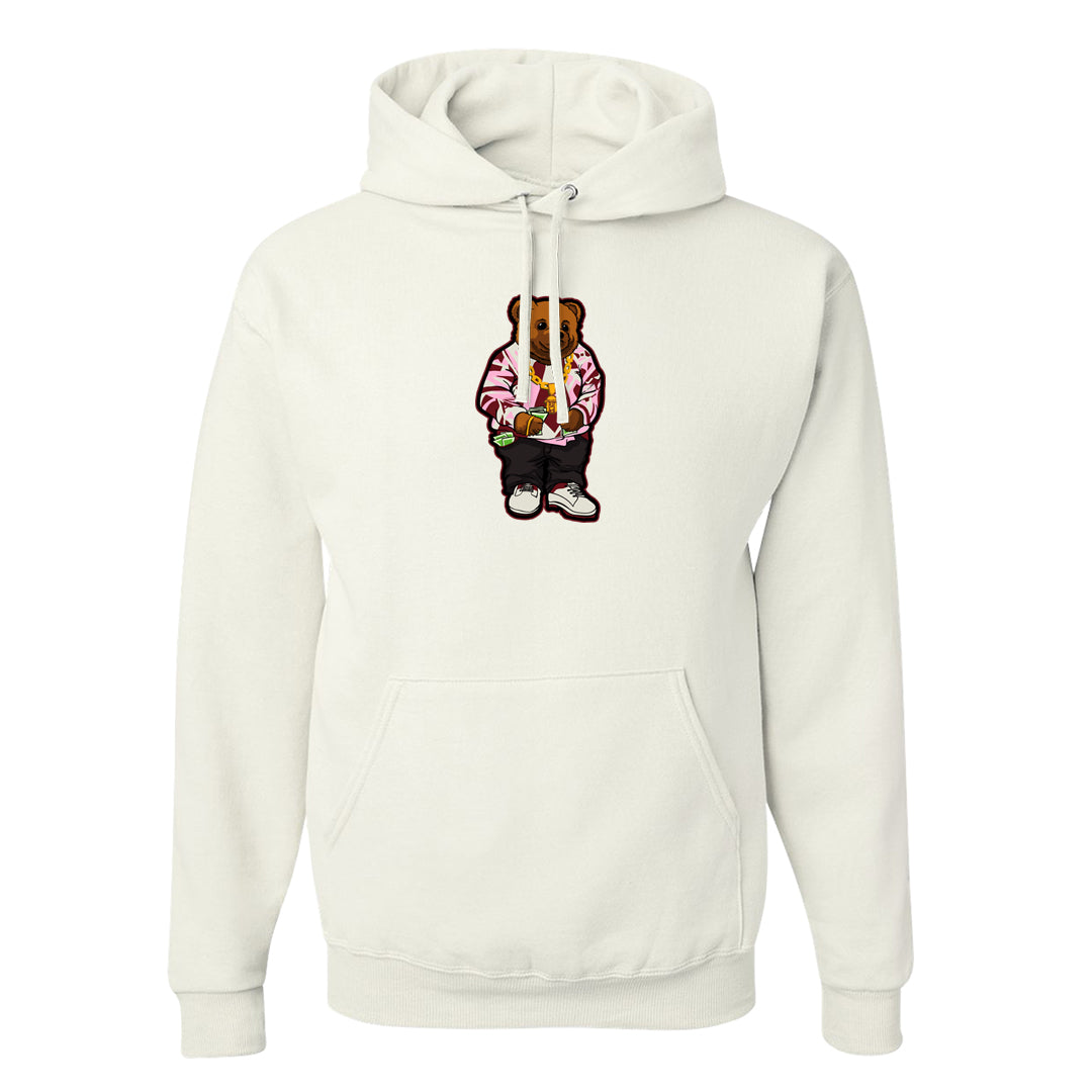 Valentine's Day 2023 Low AF 1s Hoodie | Sweater Bear, White