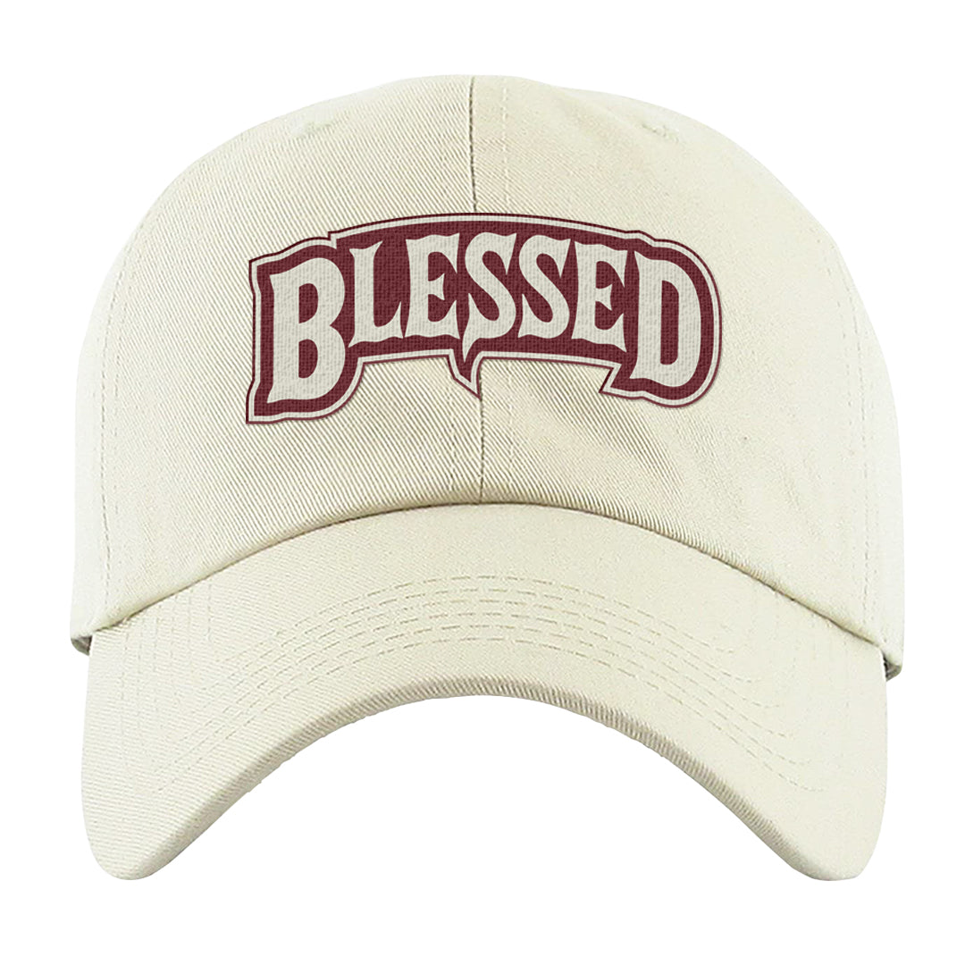 Valentine's Day 2023 Low AF 1s Dad Hat | Blessed Arch, White