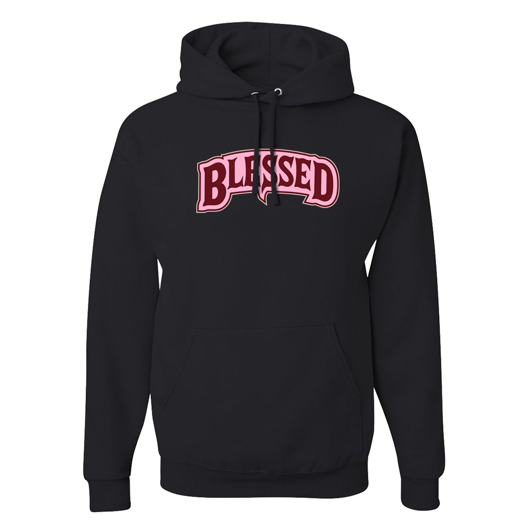 Valentine's Day 2023 Low AF 1s Hoodie | Blessed Arch, Black