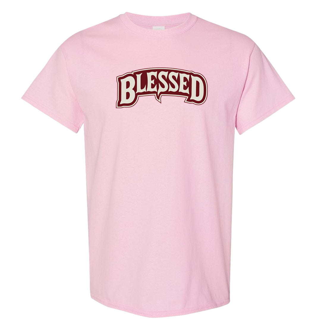 Valentine's Day 2023 Low AF 1s T Shirt | Blessed Arch, Light Pink
