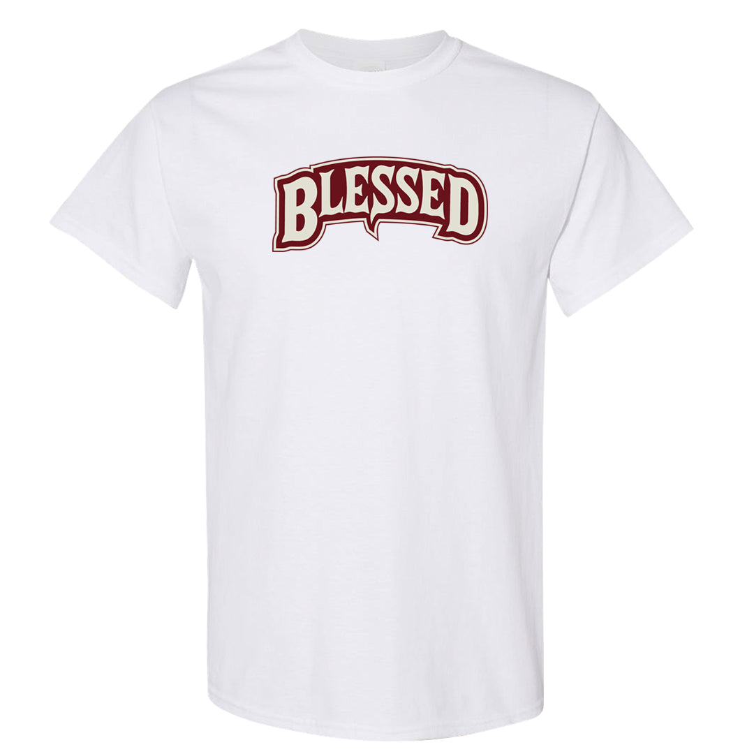 Valentine's Day 2023 Low AF 1s T Shirt | Blessed Arch, White