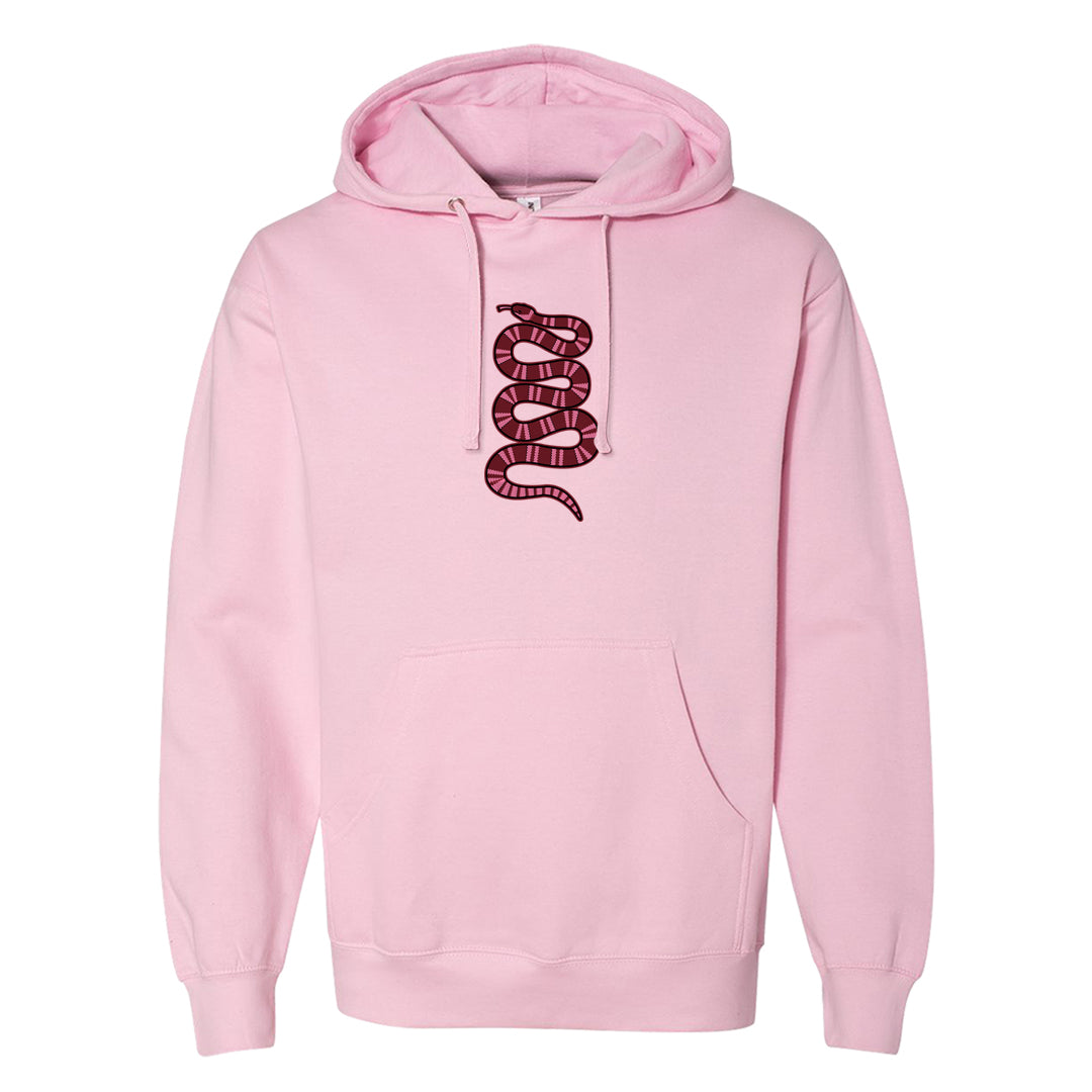Valentine's Day 2023 Low AF 1s Hoodie | Coiled Snake, Light Pink