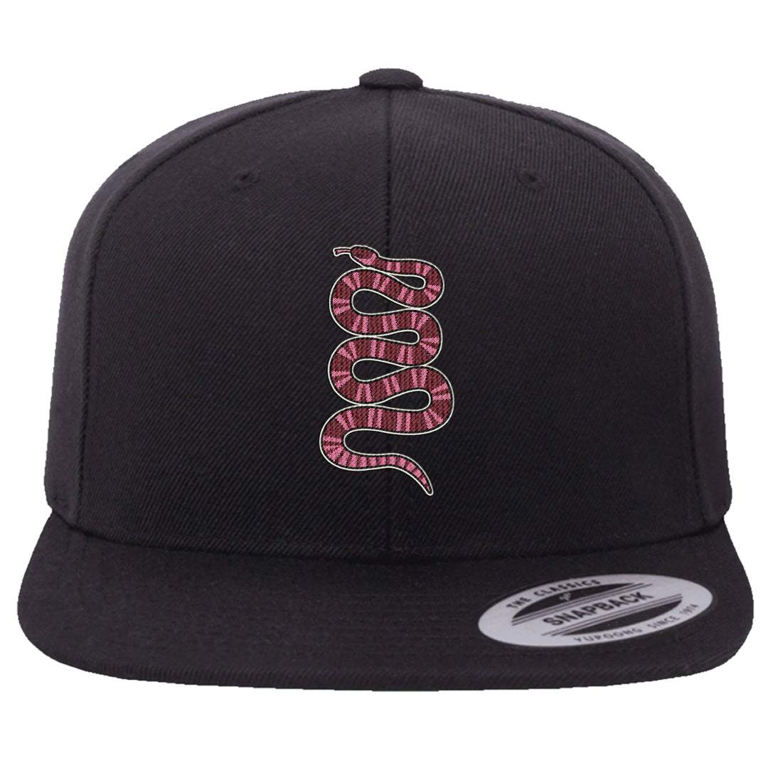 Valentine's Day 2023 Low AF 1s Snapback Hat | Coiled Snake, Black