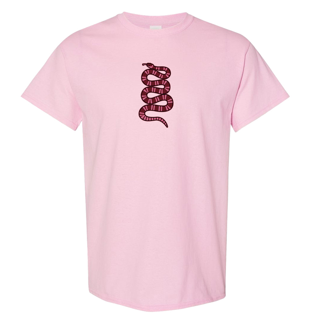 Valentine's Day 2023 Low AF 1s T Shirt | Coiled Snake, Light Pink