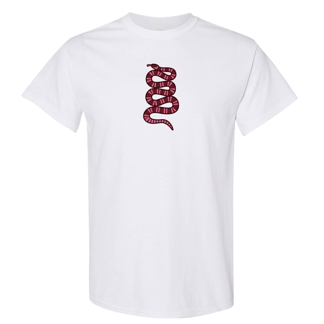 Valentine's Day 2023 Low AF 1s T Shirt | Coiled Snake, White