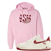 Valentine's Day 2023 Low AF 1s Hoodie | Certified Sneakerhead, Light Pink