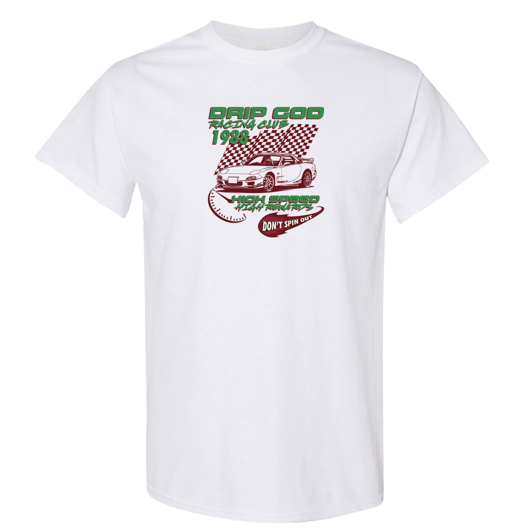 Valentine's Day 2023 Low AF 1s T Shirt | Drip God Racing Club, White