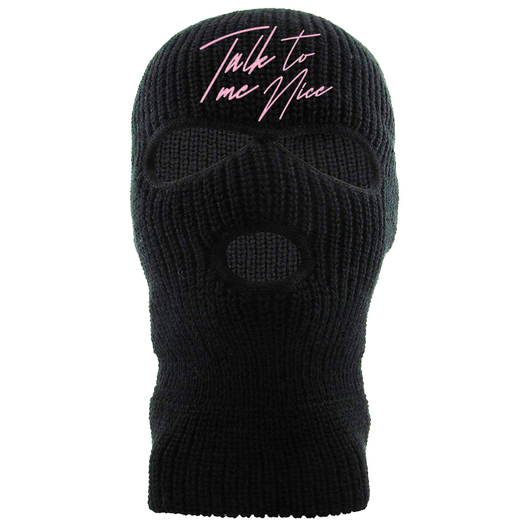 Valentine's Day 2023 Low AF 1s Ski Mask | Talk To Me Nice, Black