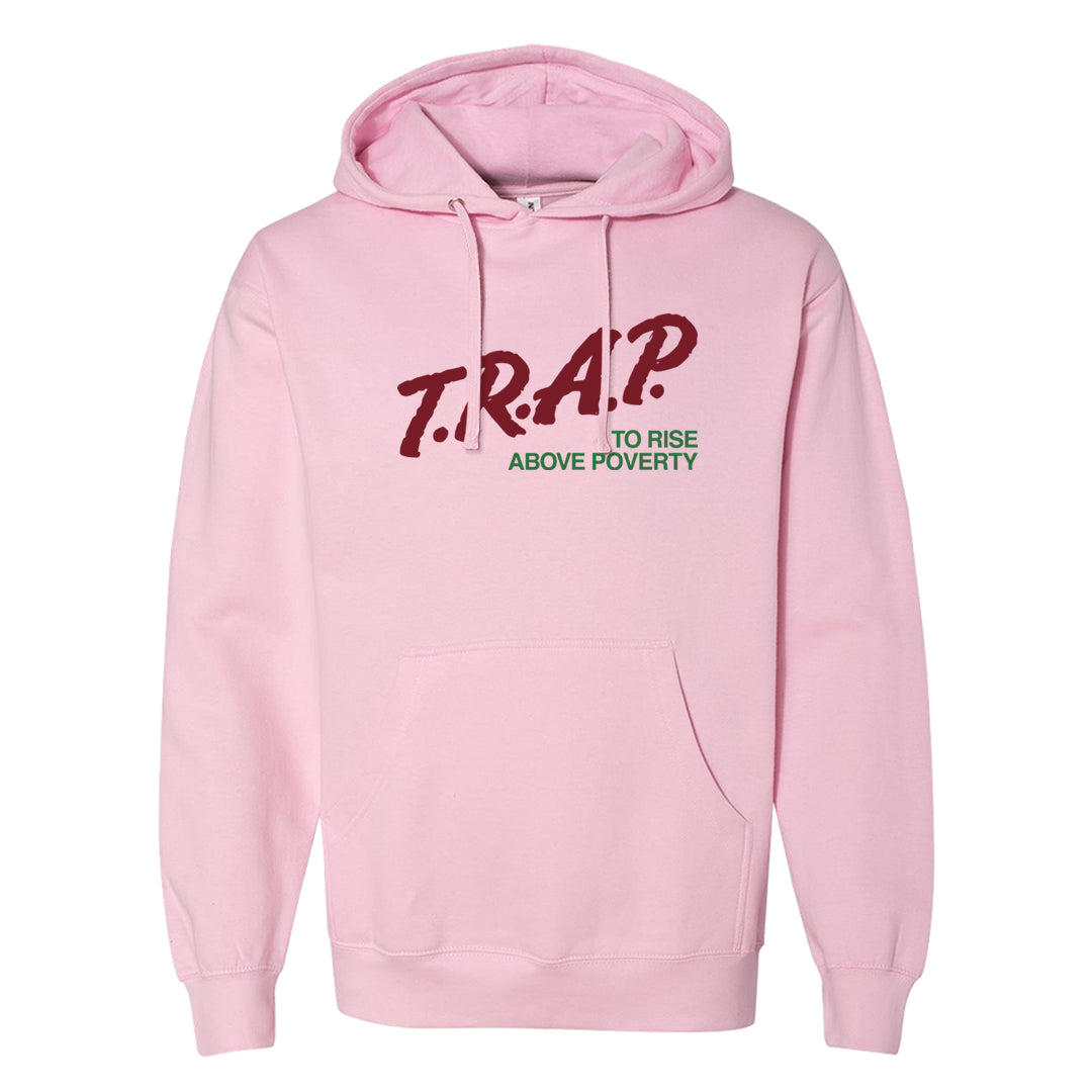 Valentine's Day 2023 Low AF 1s Hoodie | Trap To Rise Above Poverty, Light Pink