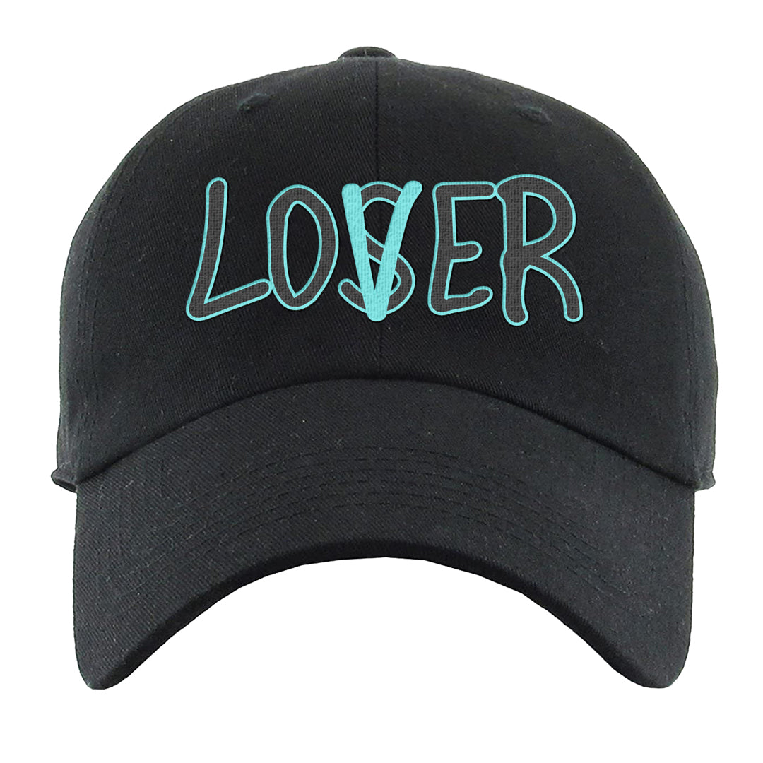 Diamond Blue Low AF 1s Dad Hat | Lover, Black