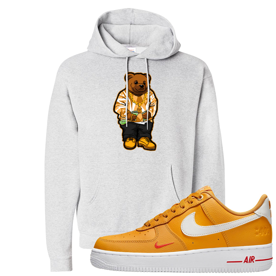 Yellow Ochre Low AF 1s Hoodie | Sweater Bear, Ash