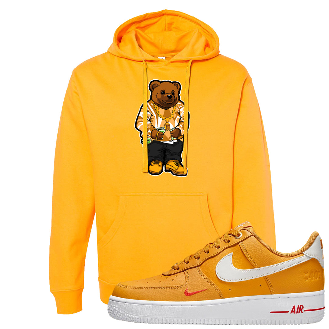 Yellow Ochre Low AF 1s Hoodie | Sweater Bear, Gold