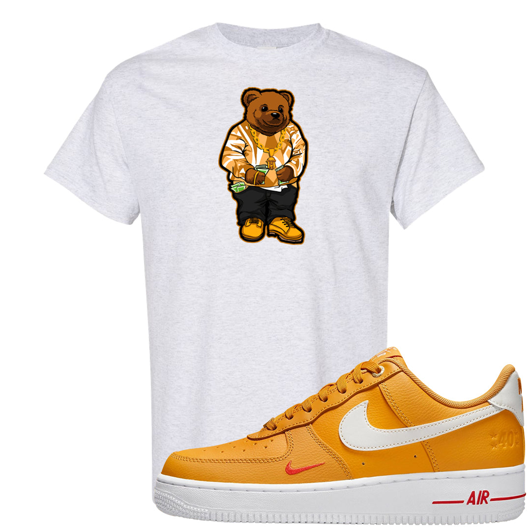 Yellow Ochre Low AF 1s T Shirt | Sweater Bear, Ash