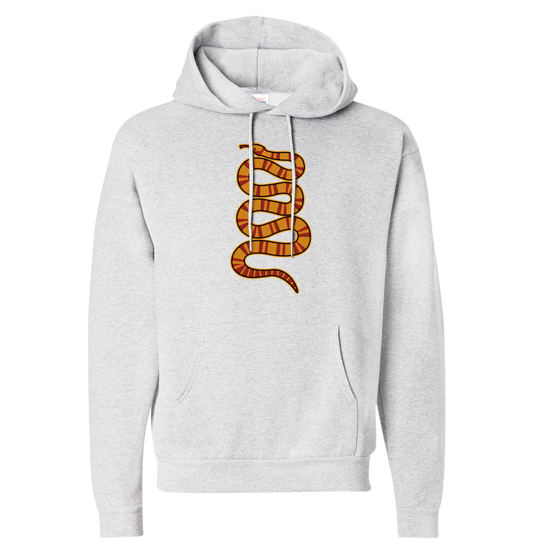Yellow Ochre Low AF 1s Hoodie | Coiled Snake, Ash