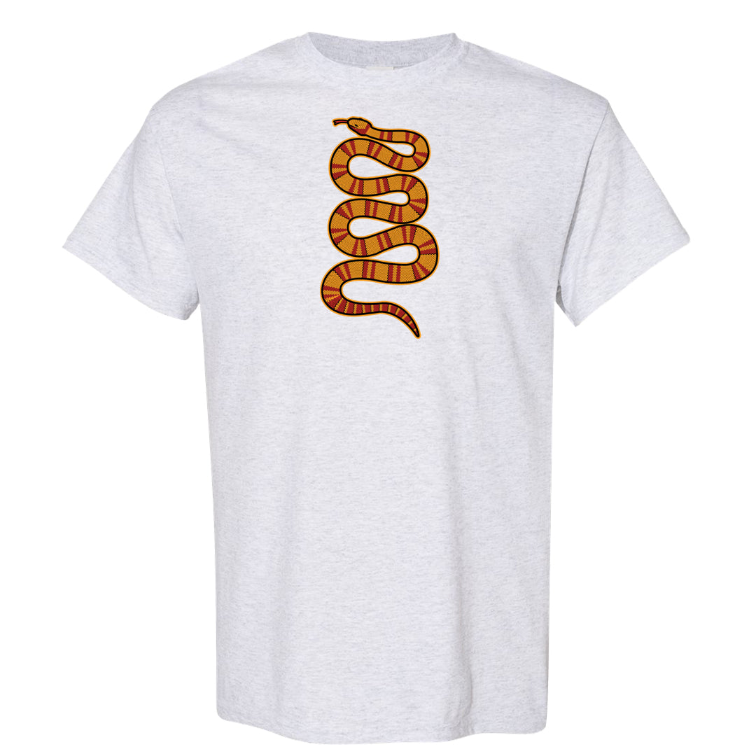 Yellow Ochre Low AF 1s T Shirt | Coiled Snake, Ash