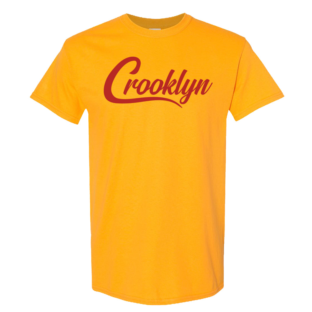 Yellow Ochre Low AF 1s T Shirt | Crooklyn, Gold