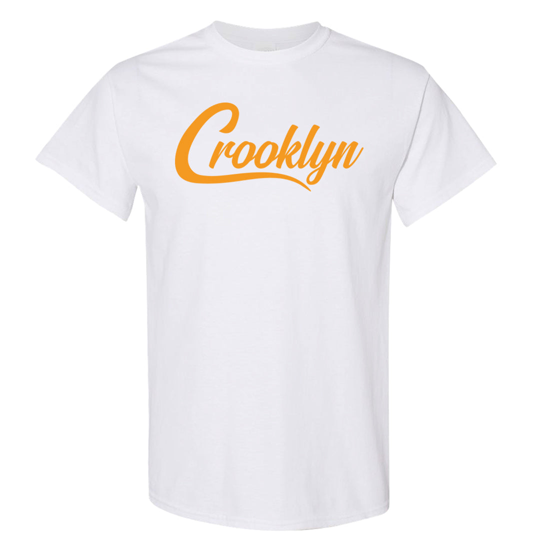 Yellow Ochre Low AF 1s T Shirt | Crooklyn, White