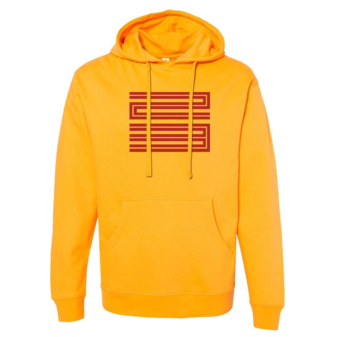 Yellow Ochre Low AF 1s Hoodie | Double Line 23, Gold