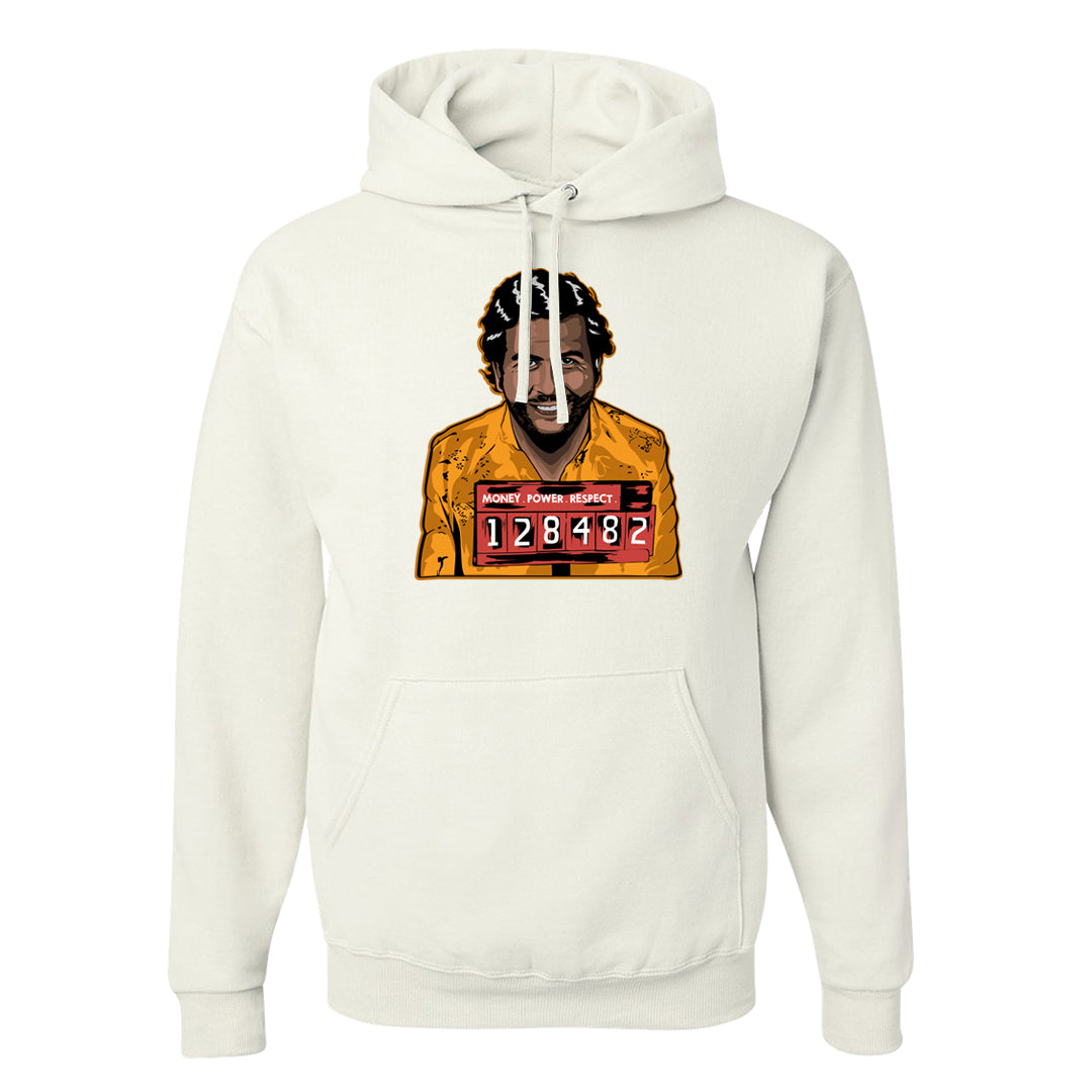 Yellow Ochre Low AF 1s Hoodie | Escobar Illustration, White